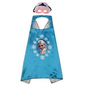 NEW DISNEY'S QUEEN ELSA CAPE WITH MASK
